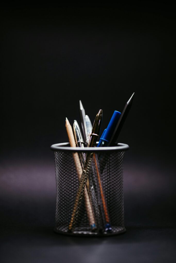 image of pens
